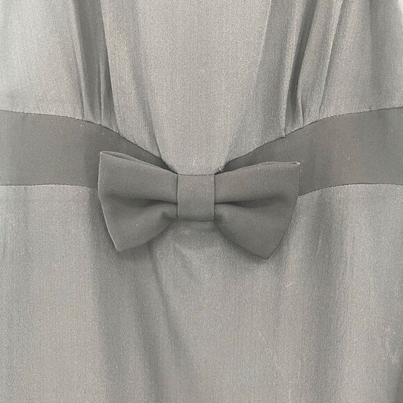 Babylone Black Sleeveless Scoop Neck Back Zip A-Line Mini Dress Medium - Picture 4 of 8